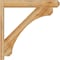 Ekena Millwork Legacy Craftsman Rough Sawn Outlooker, Western Red Cedar, 6"W x 34"D x 34"H OUT06X34X34LEC04RWR - alternate 2